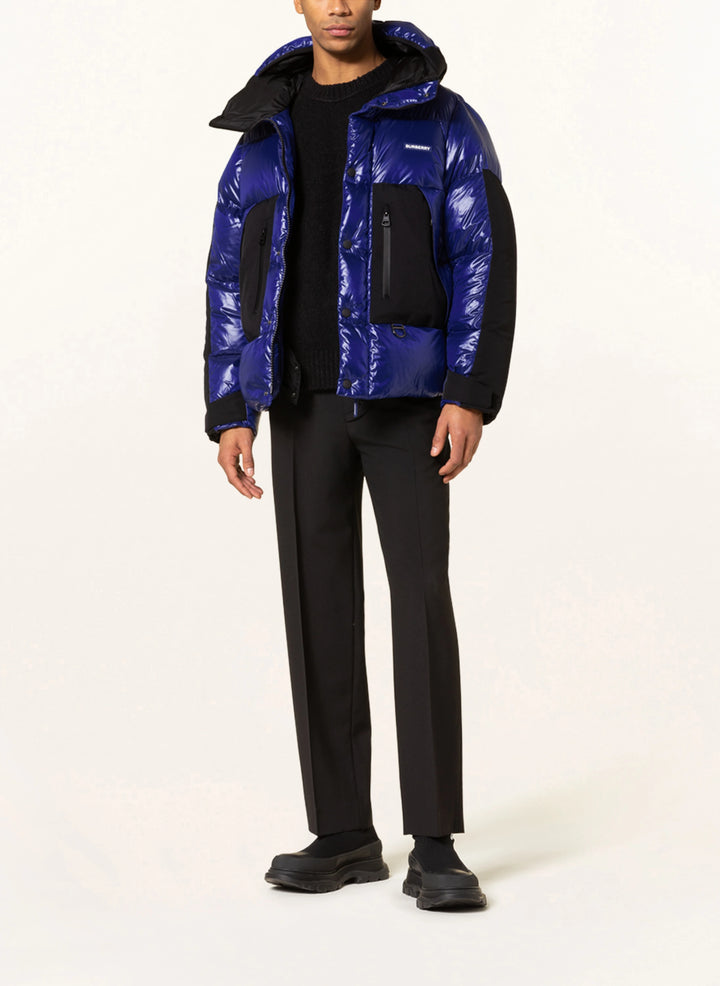 BURBERRY Down puffer BRENDAN in mixed materials