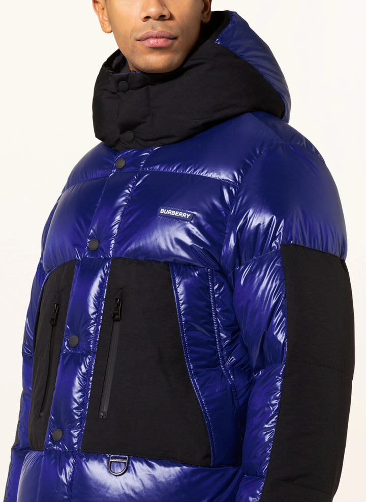 BURBERRY Down puffer BRENDAN in mixed materials