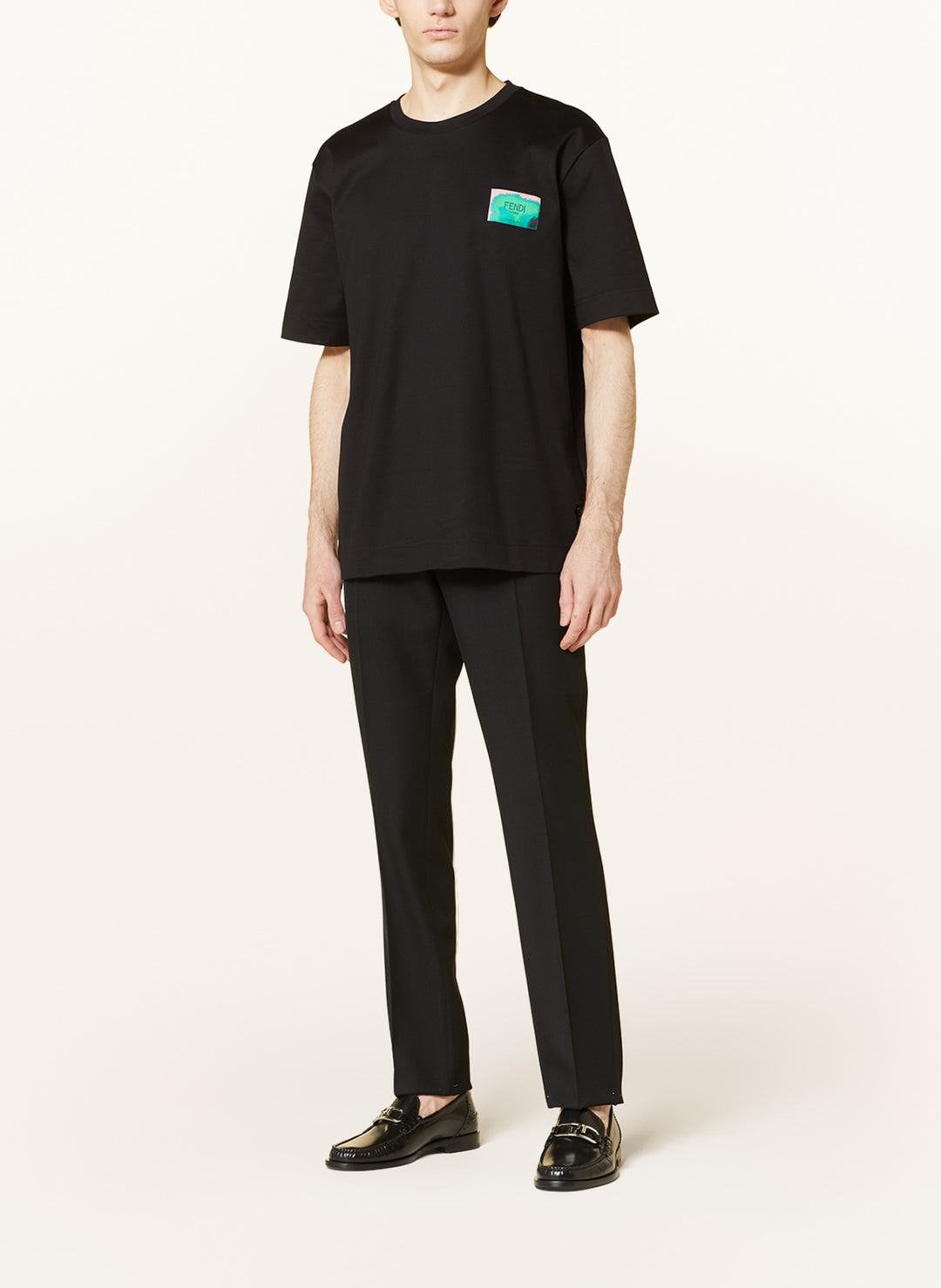 FENDI ROMA PATCH T-SHIRT