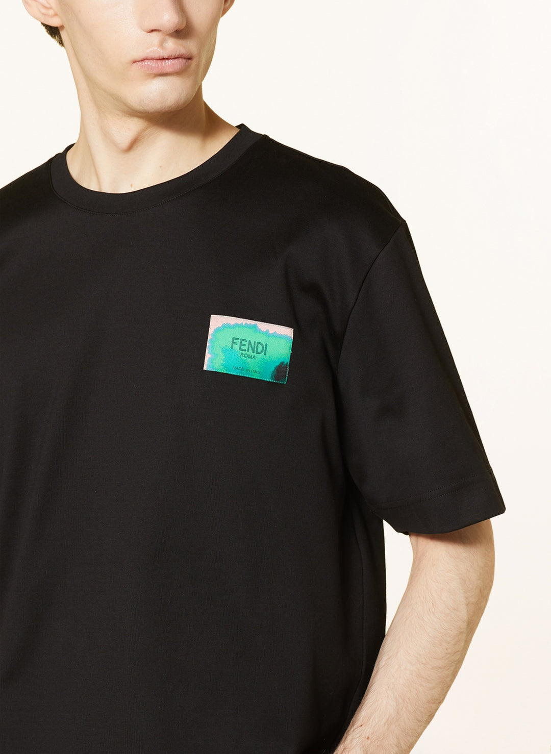 FENDI ROMA PATCH T-SHIRT