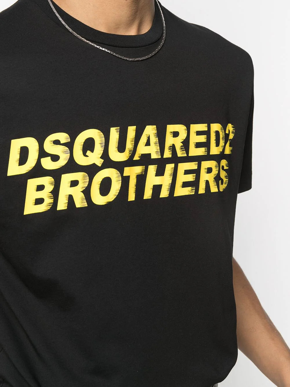 Dsquared2 yellow print t-shirt