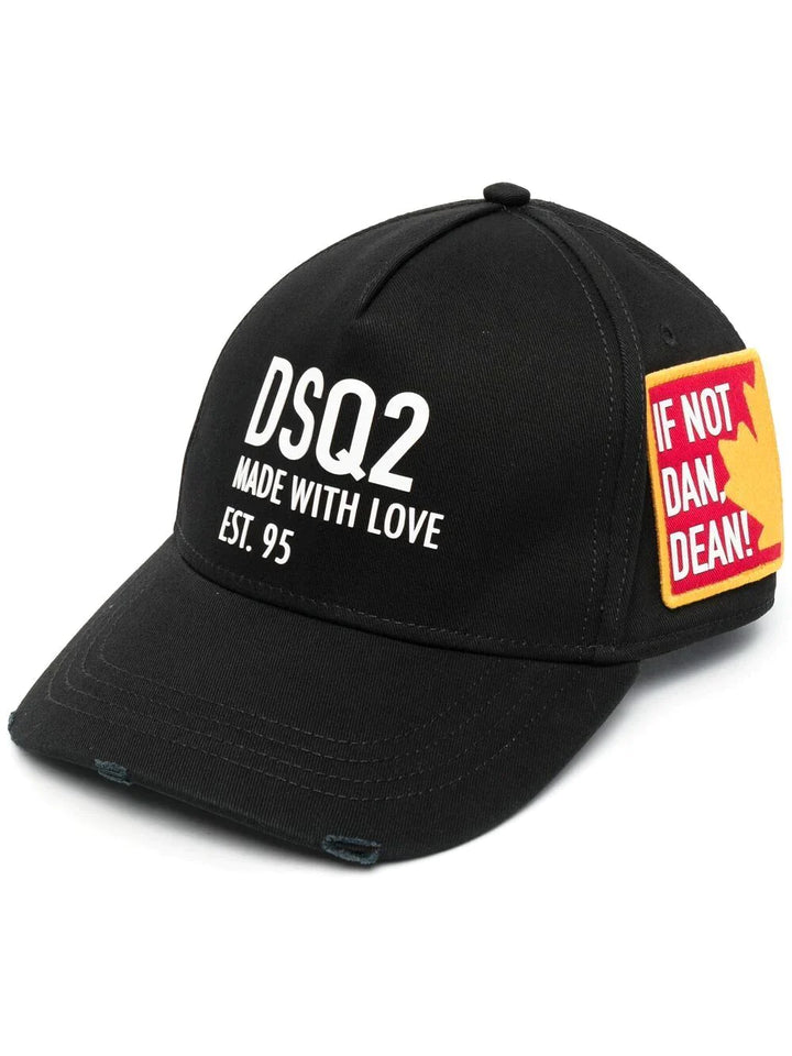 DSQUARED2 PATCHED LEAF CAP