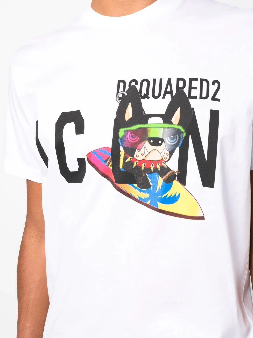 DSQUARED2 CIRO DOG-PRINT T-SHIRT