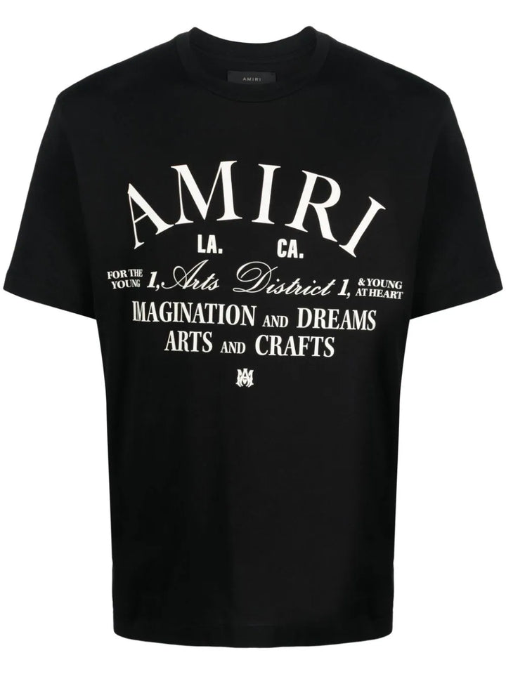 Amiri printed black t-shirt