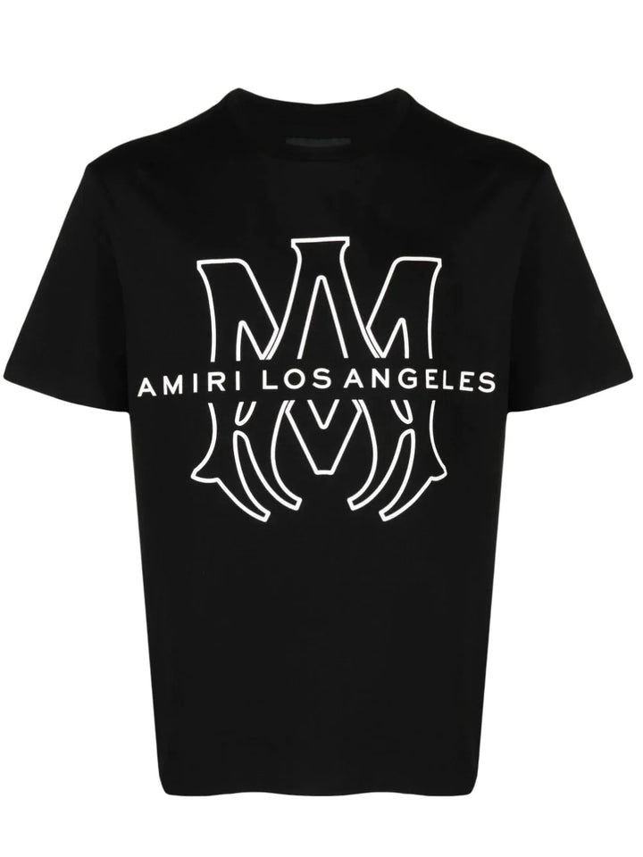 AMIRI LOS ANGELES BLACK T-SHIRT