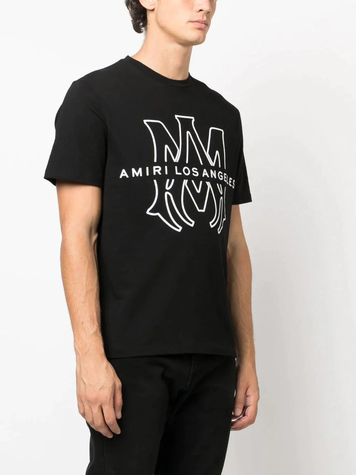 AMIRI LOS ANGELES BLACK T-SHIRT