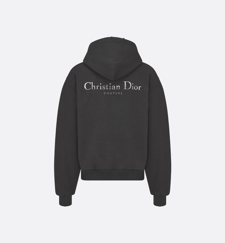 Christian Dior Couture Hooded Lined Sweatshirt