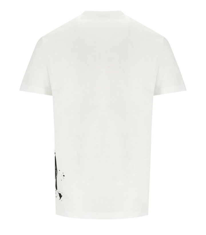 Dsquared2 Splash Black Print T-shirt