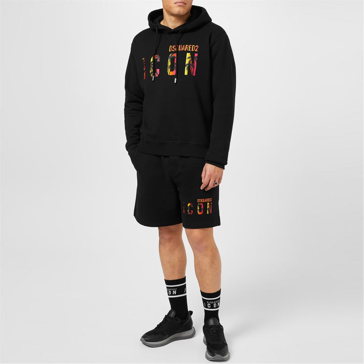 DSQUARED2 SUNSET BLACK HOODIE