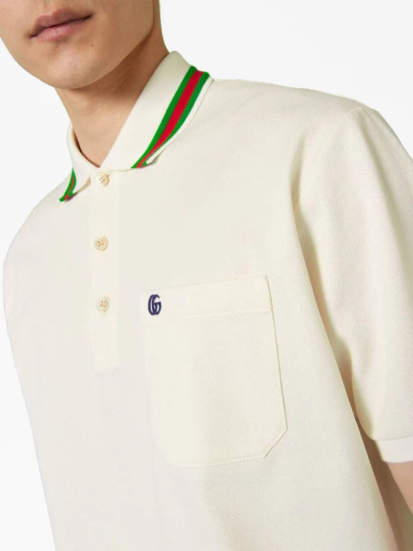 Gucci mini logo polo t-shirt