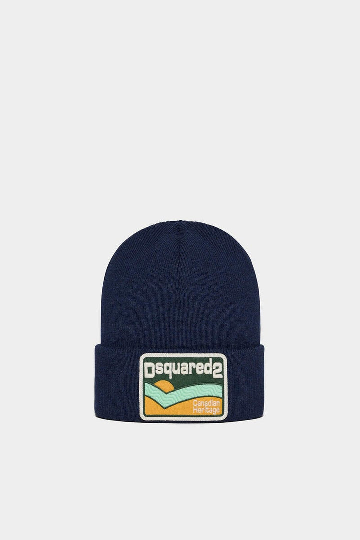 CANADIAN HERITAGE BEANIE IN NAVY BLUE