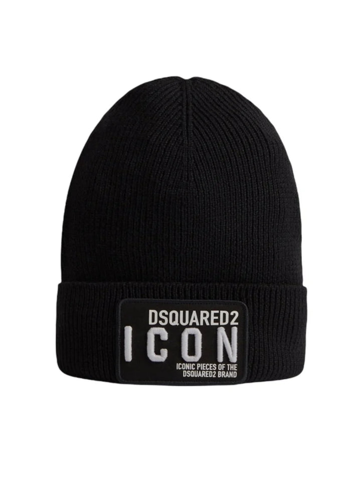 Dsquared2 Double Patch Beanie