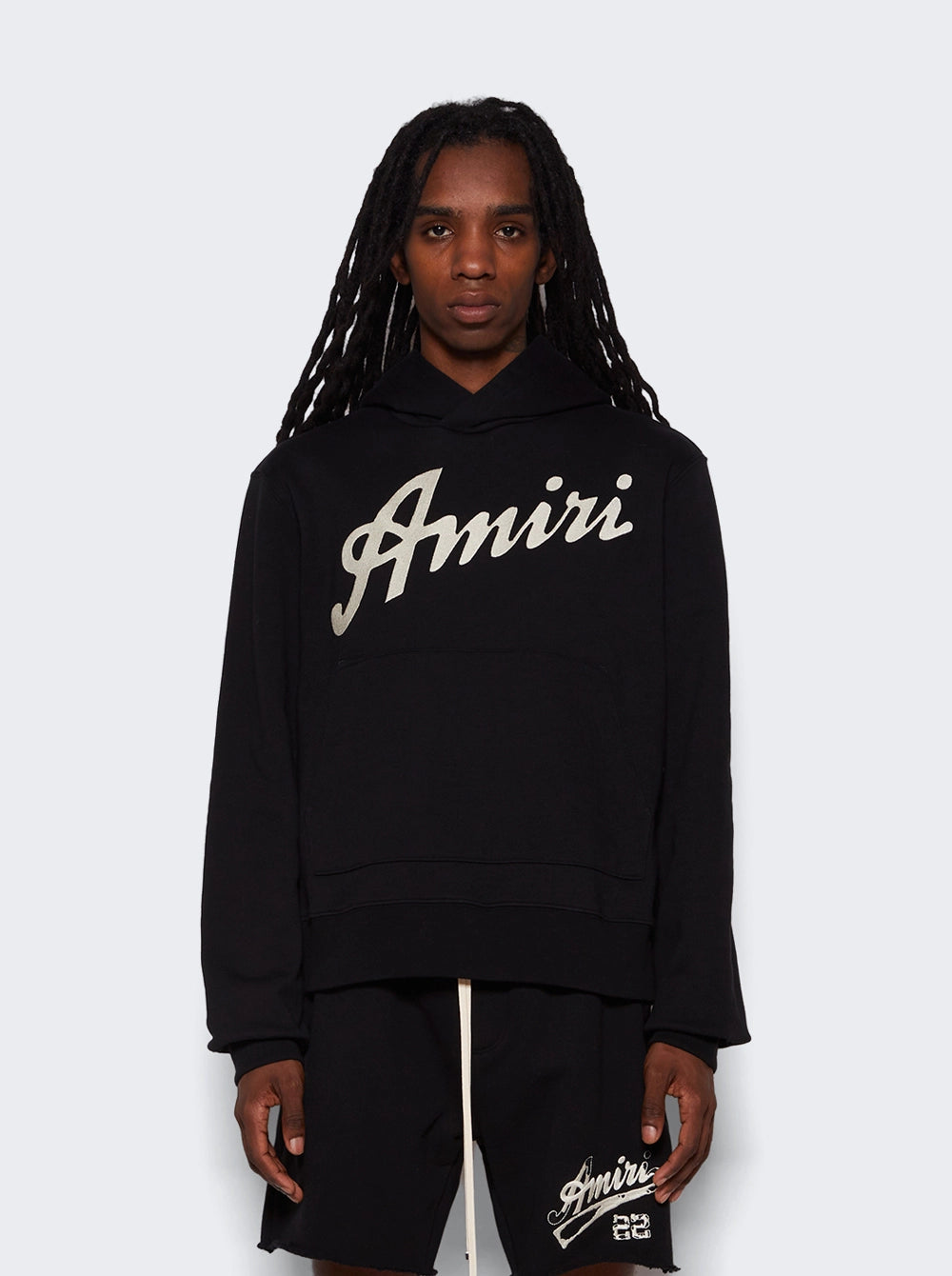 Amiri California Hawaiian Hoodie Black