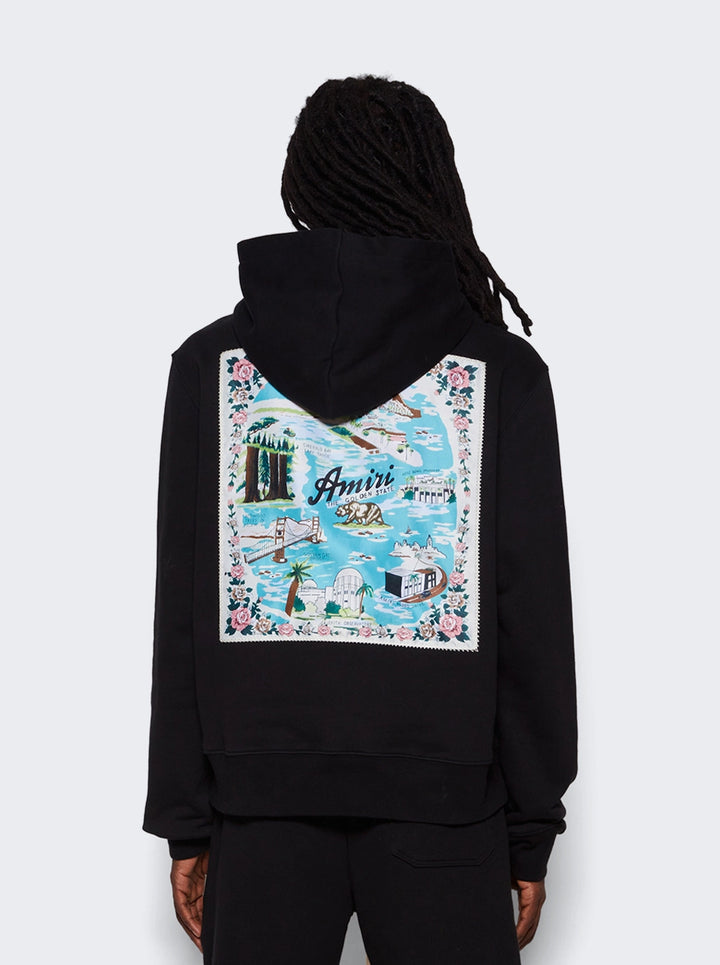 Amiri California Hawaiian Hoodie Black