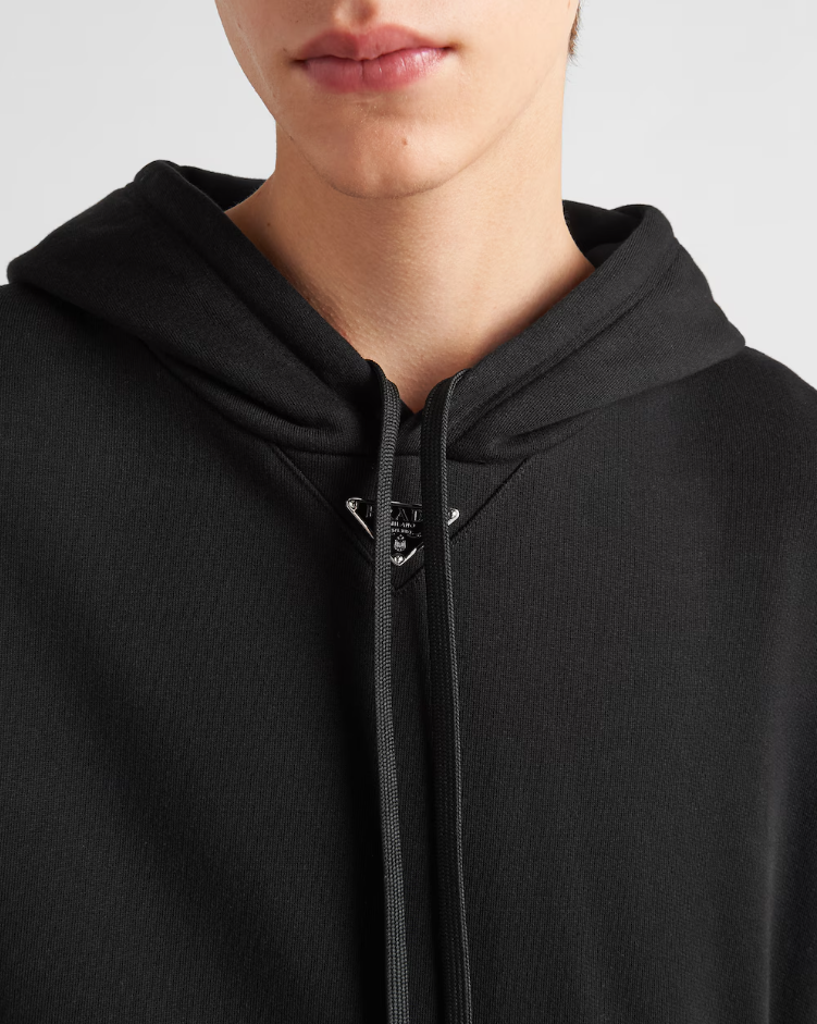 Prada Cotton fleece hoodie