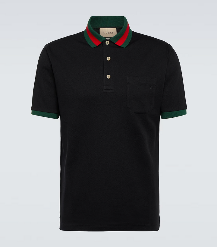 Gucci polo dark blue t-shirt