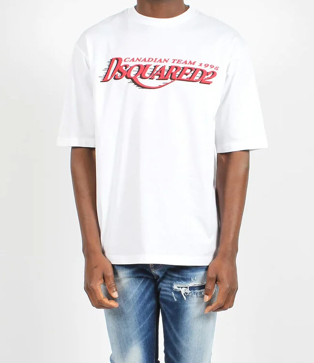 Dsquared2 Canadian Cool fit Tee-White