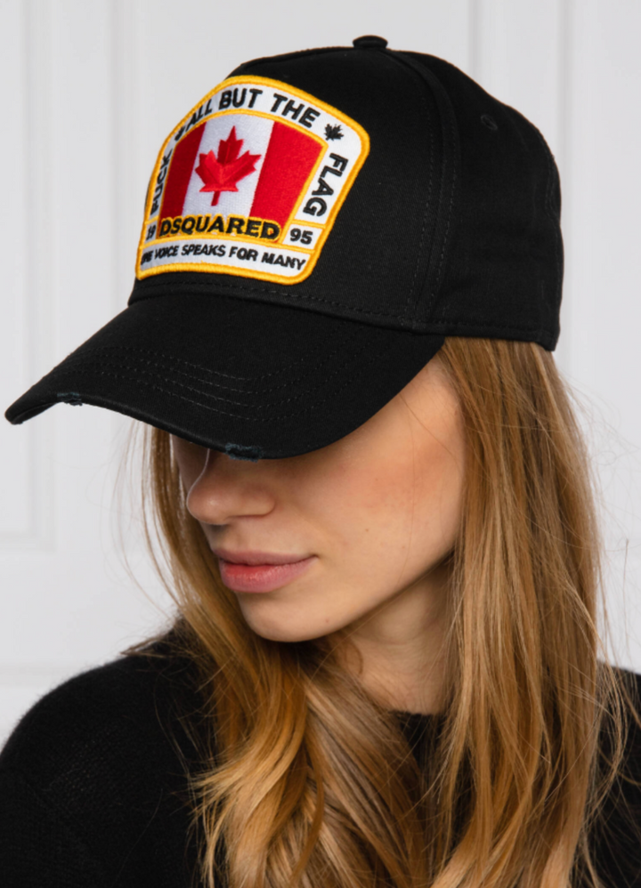 DSQUARED2 CANADA FLAG CAP