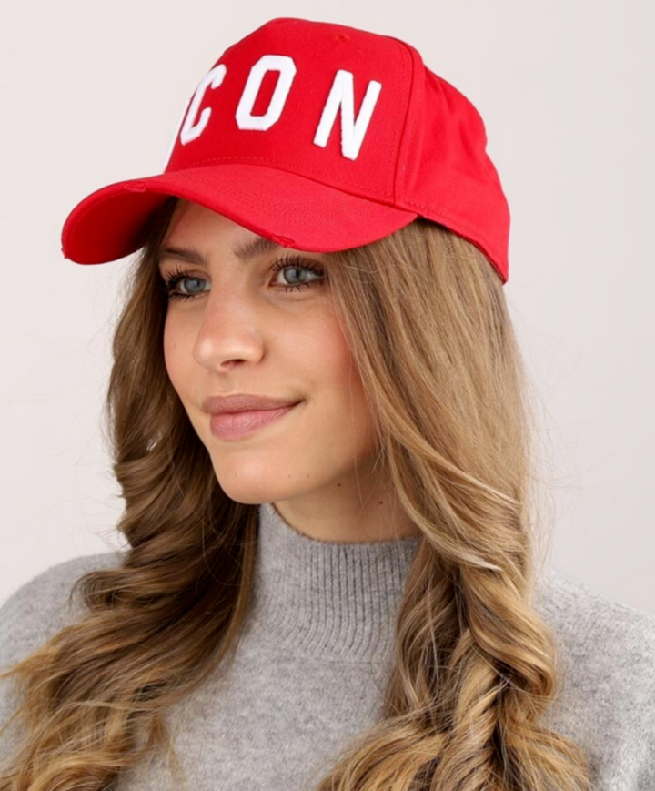 DSQUARED2 RED ICON CAP