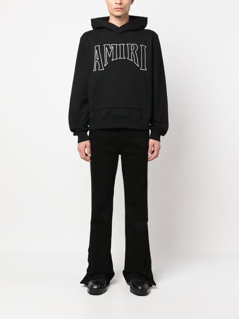 Amiri Logo print classic hoodie