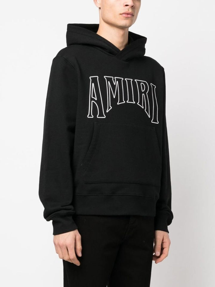 Amiri Logo print classic hoodie