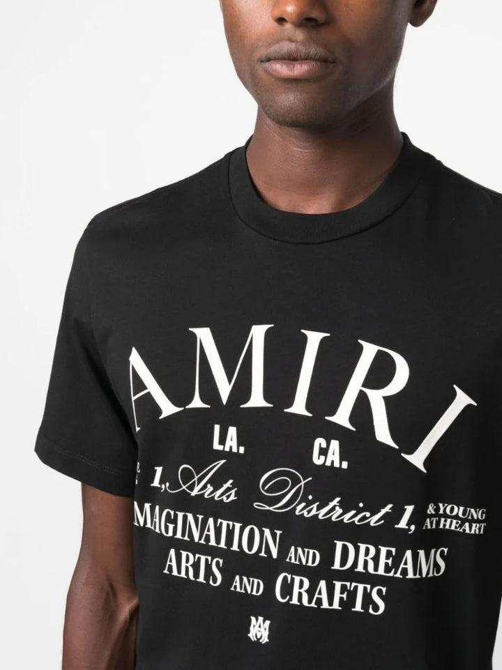 Amiri printed black t-shirt