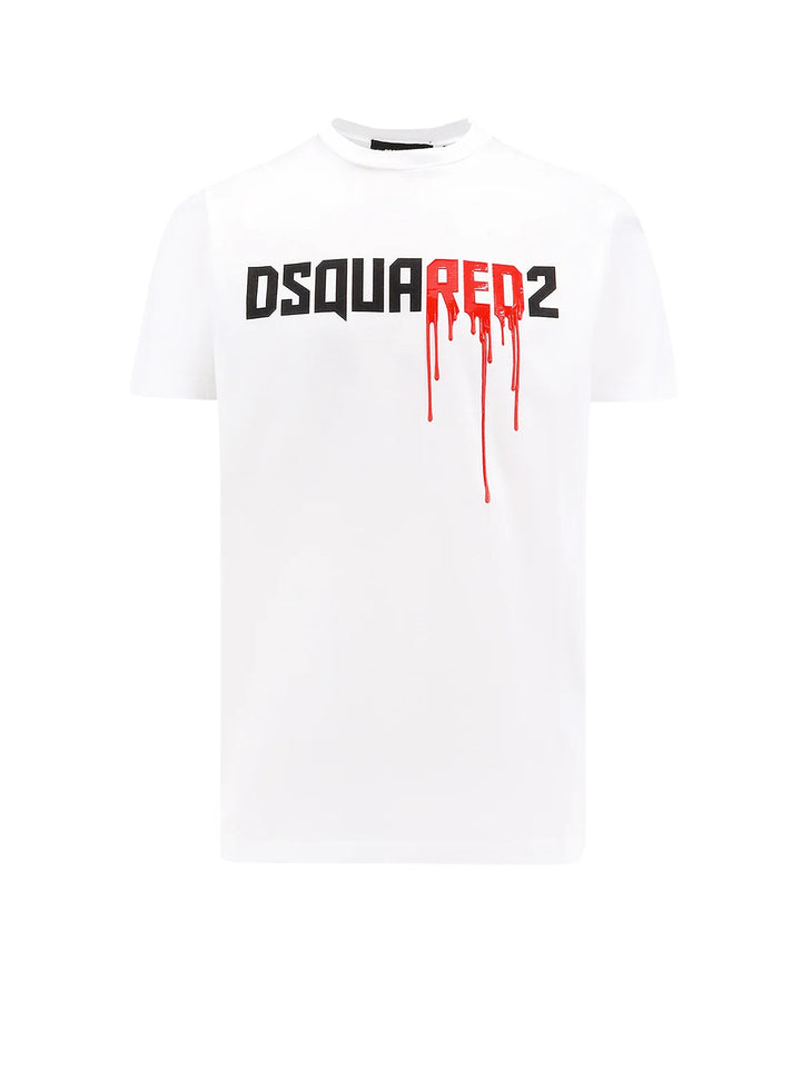 Dsquared2 Logo Printed Crewneck T-Shirt