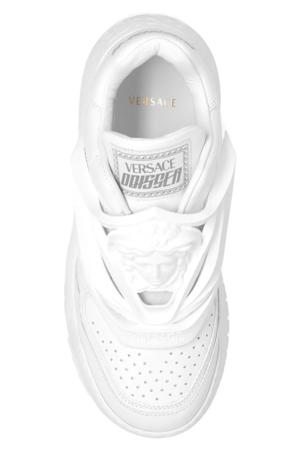 Versace Odissea Logo Patch Sneakers