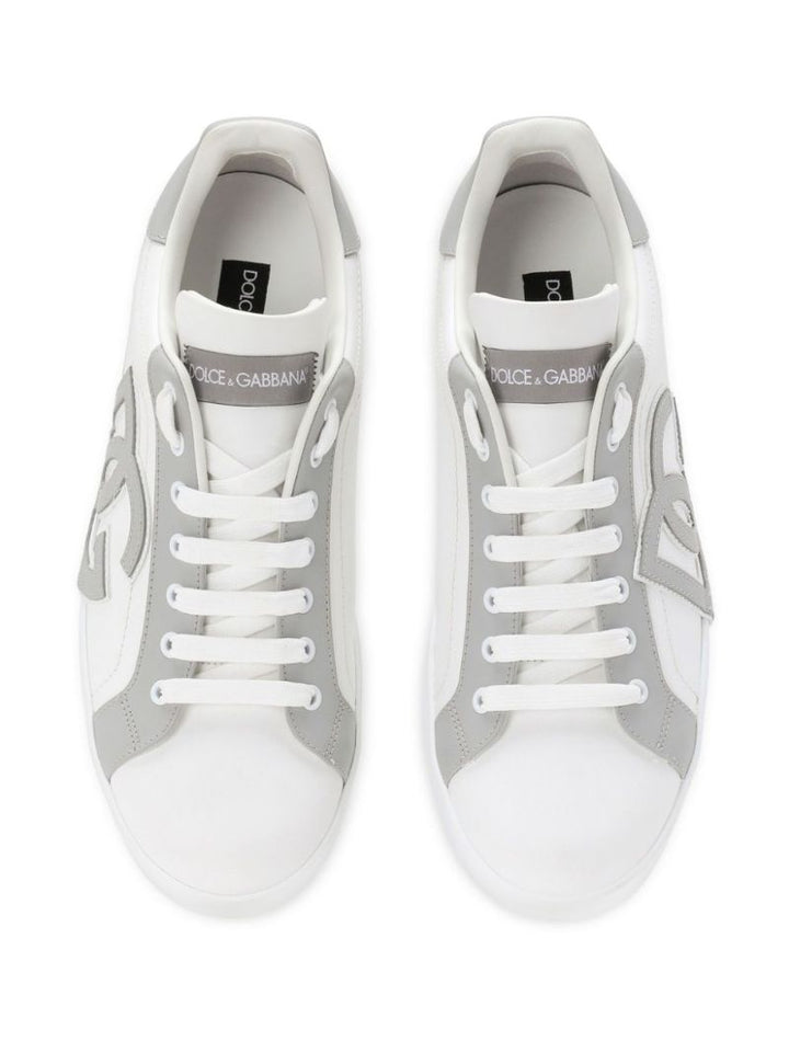 Dolce & Gabbana Portofino leather sneakers