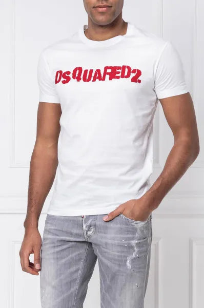 Dsquared2 Red print T-shirt