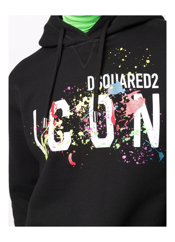 Dsquaread2 Splash Hoodie