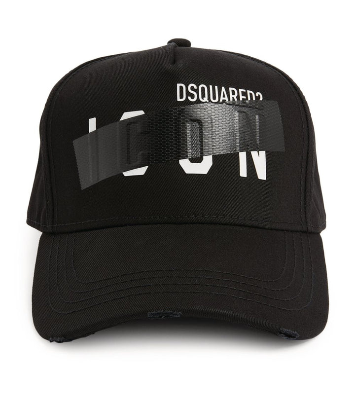 DSQUARED2 BLACK TAPE CAP