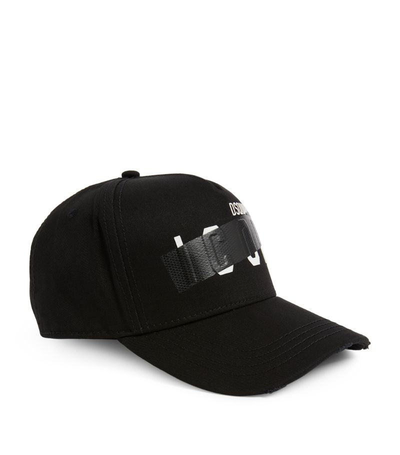 DSQUARED2 BLACK TAPE CAP