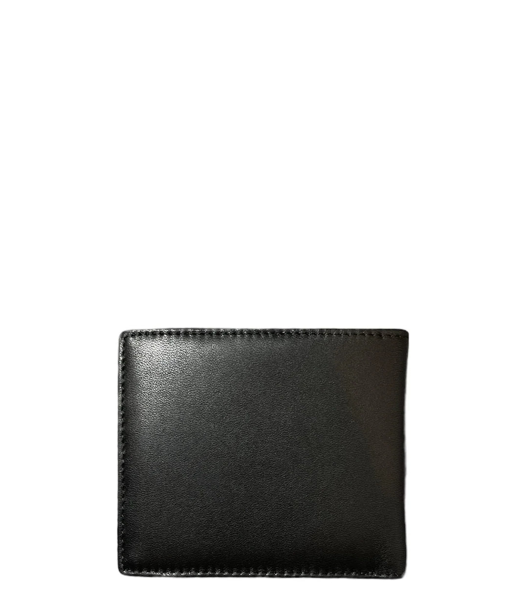 DSQUARED2 BI-FOLD BLACK WALLET