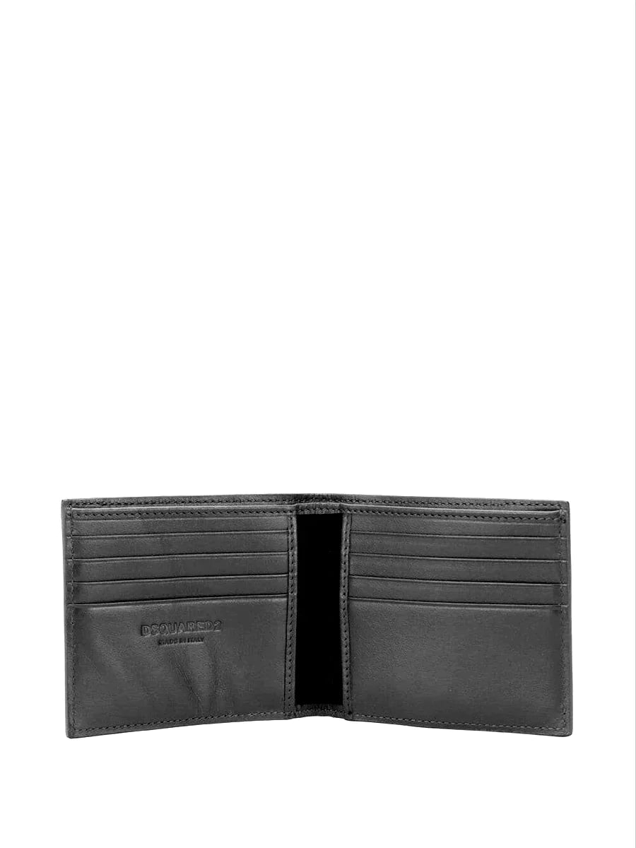 DSQUARED2 D2 MIRROR LOGO WALLET