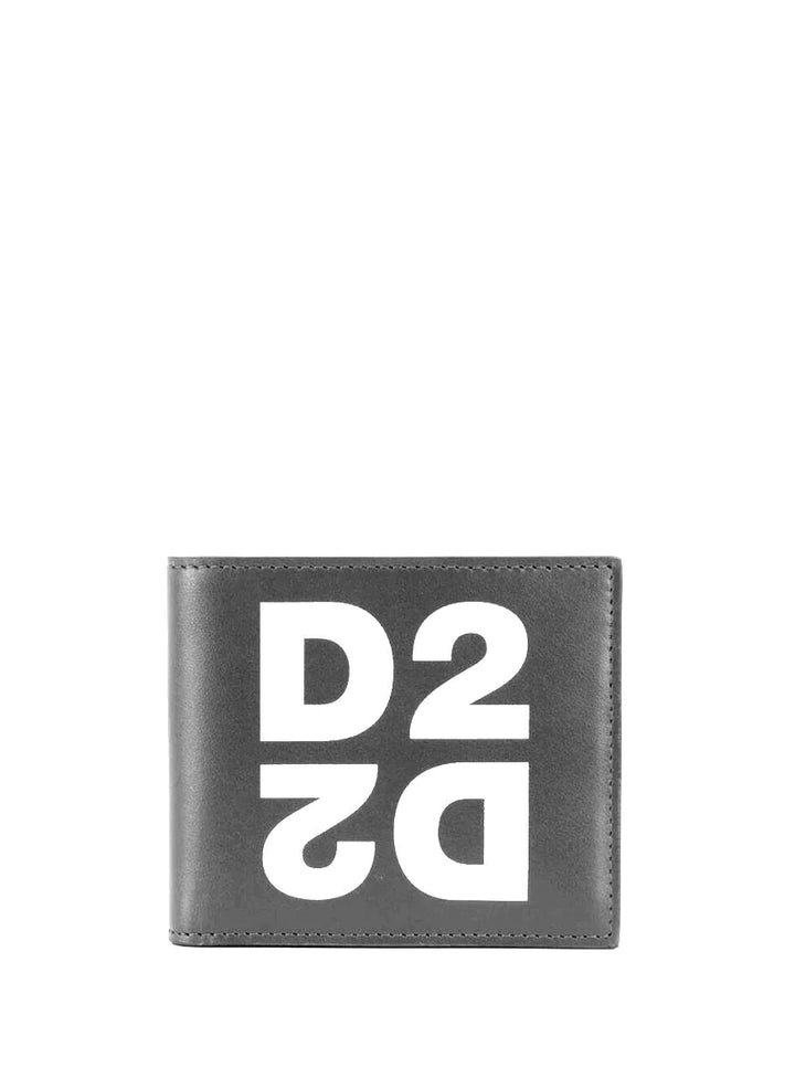 DSQUARED2 D2 MIRROR LOGO WALLET