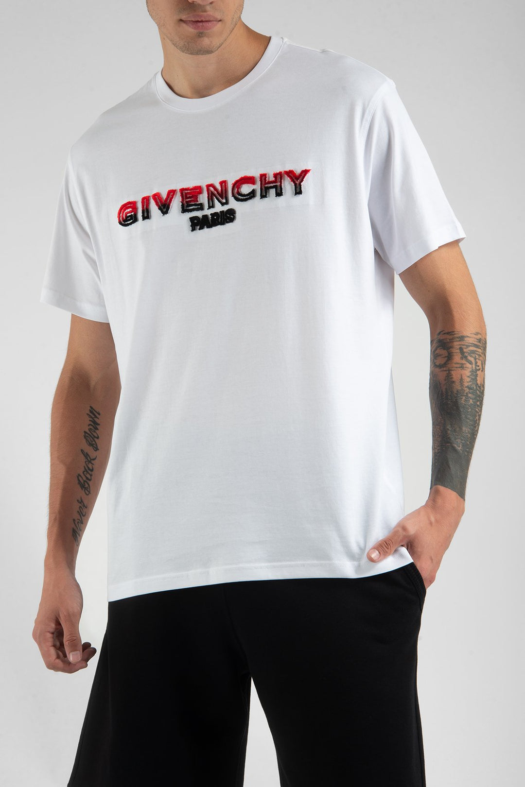 Givenchy red print t-shirt