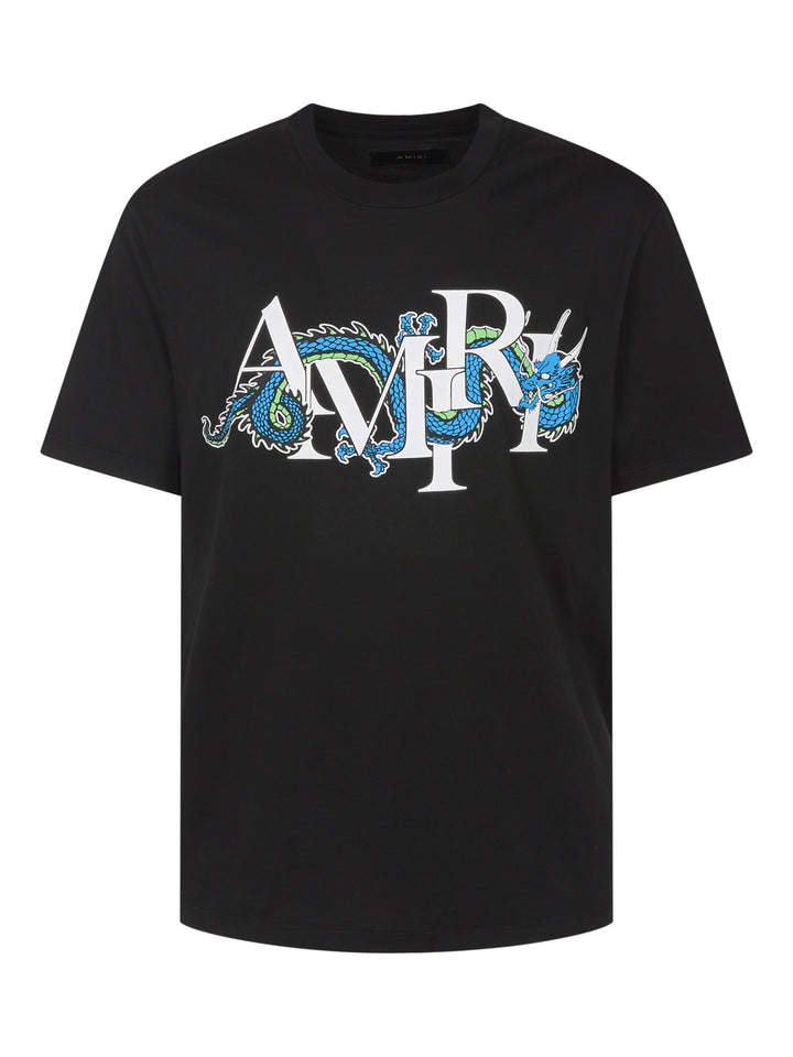 AMIRI BLUE DRAGON T-SHIRT