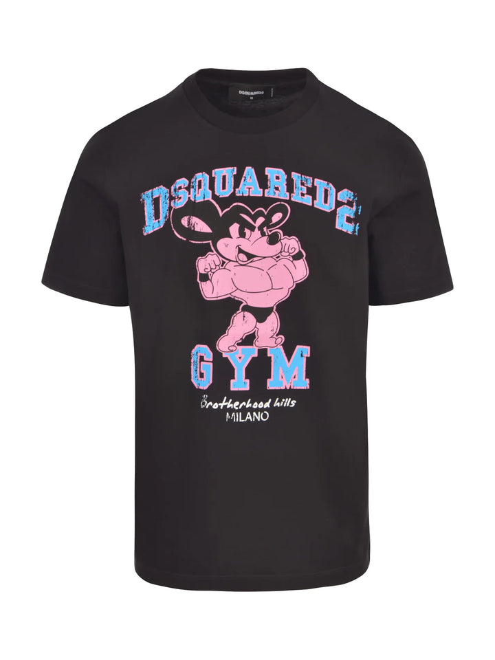 DSQUARED2 GYM DOG T-SHIRT