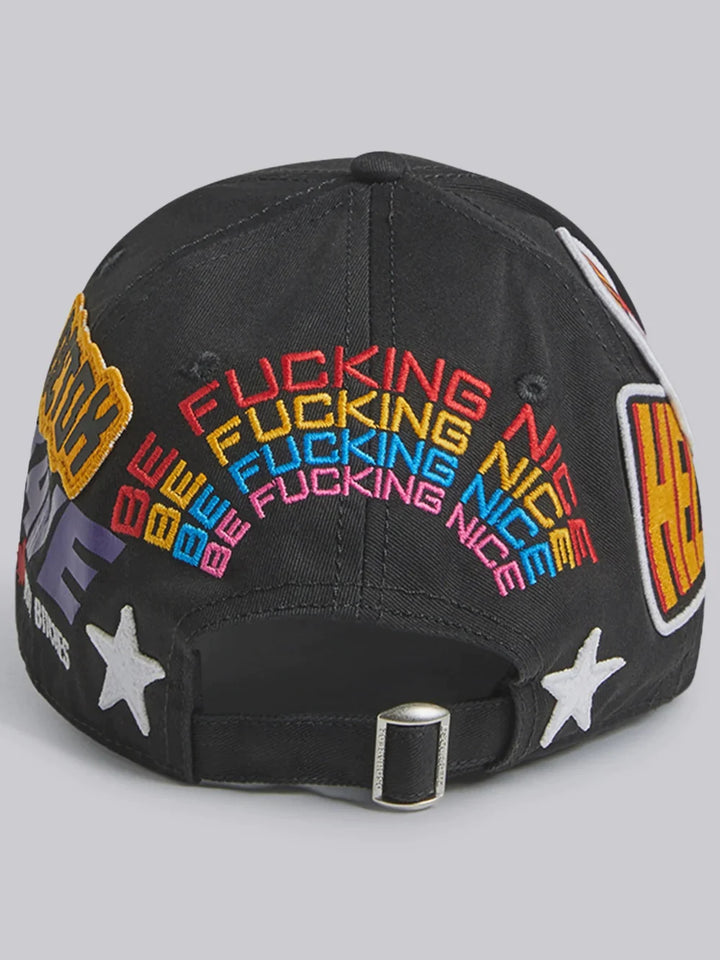 DSQUARED2 RAVE PATCH CAP