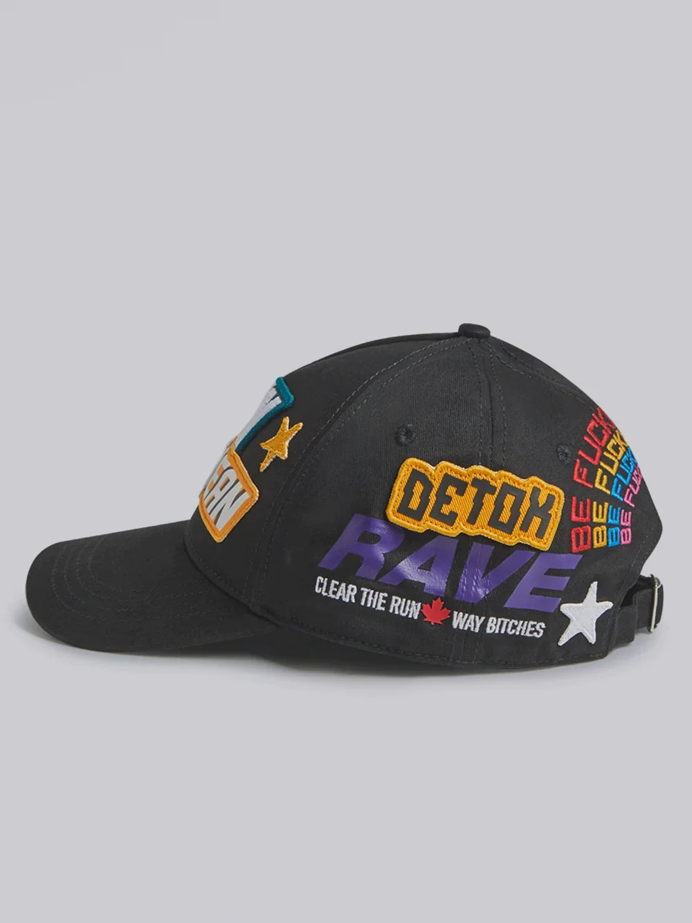 DSQUARED2 RAVE PATCH CAP